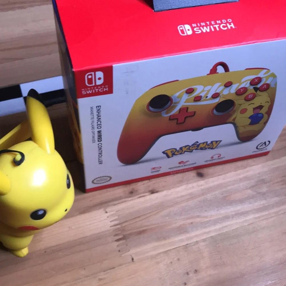 Enhanced Wired Controller for Nintendo Switch - Pokémon: Oran Berry Pikachu